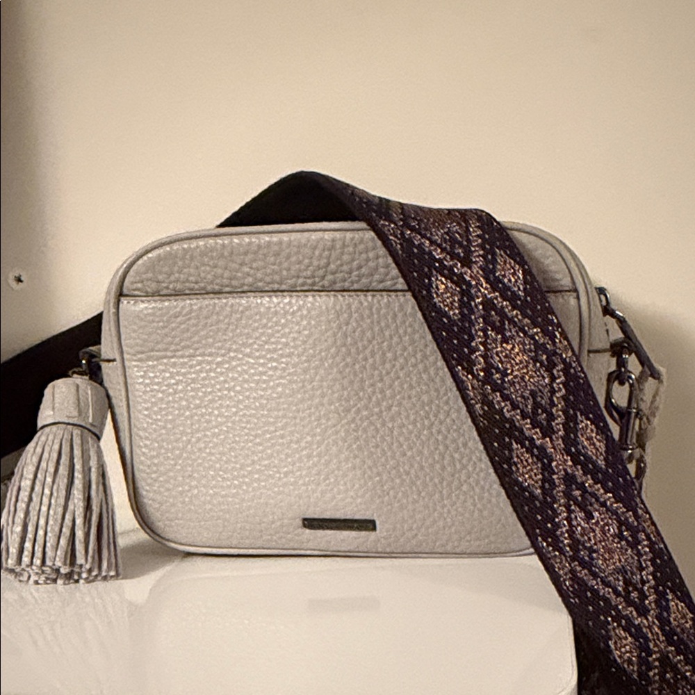 Elegant Gray Crossbody Bag